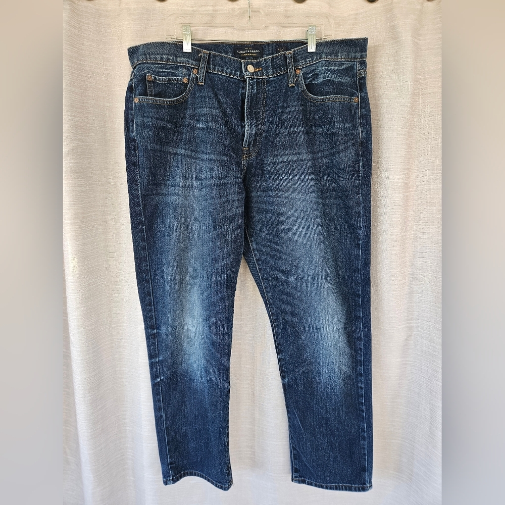 Lucky Brand Men's 221 Straight Leg Blue Jeans